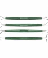 4x hobby klei modelleer gereedschap lussen